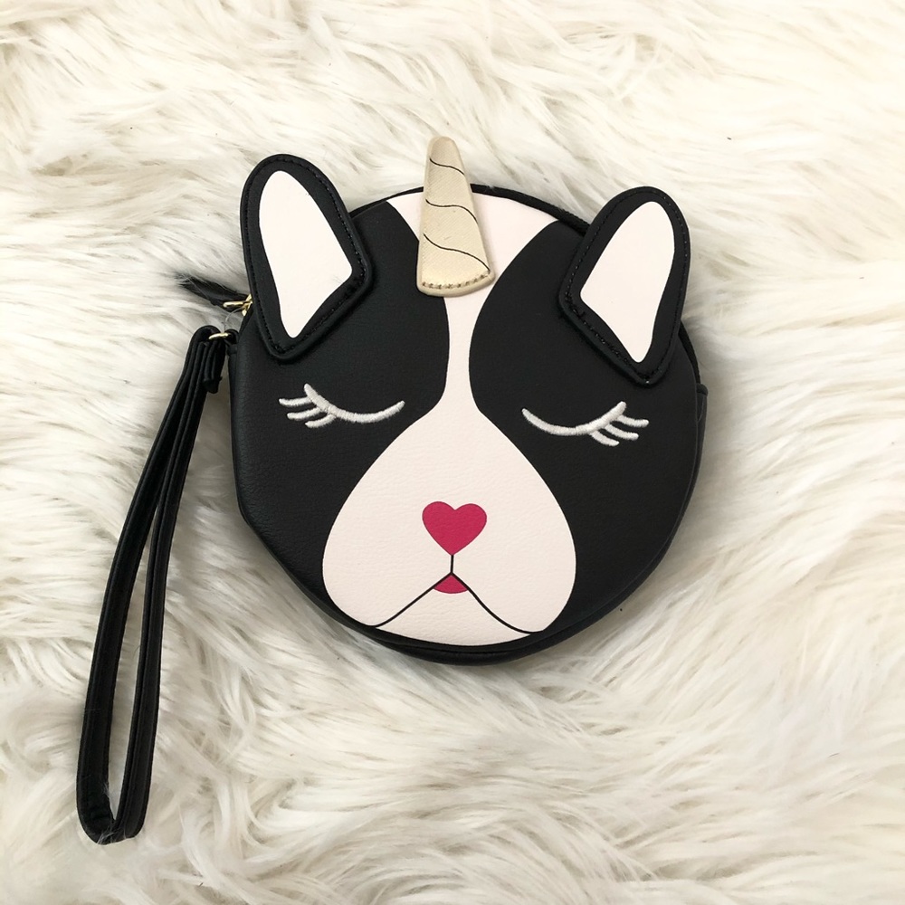 🎉HOSTPick🎉🖤Betsey Johnson🦄Unicorn Puppy Coin Wristlet